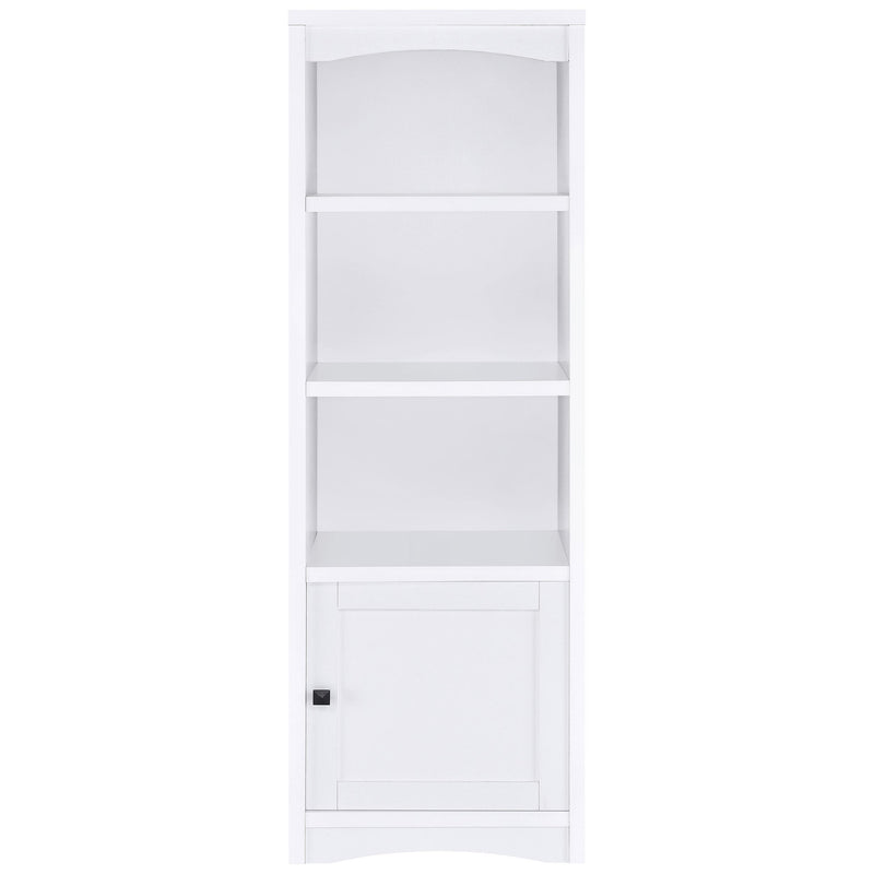 Laughlin 3-shelf Engineered Wood Media Tower