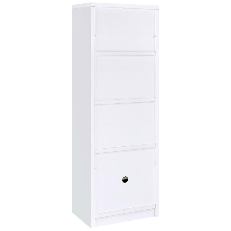 Laughlin 3-shelf Engineered Wood Media Tower