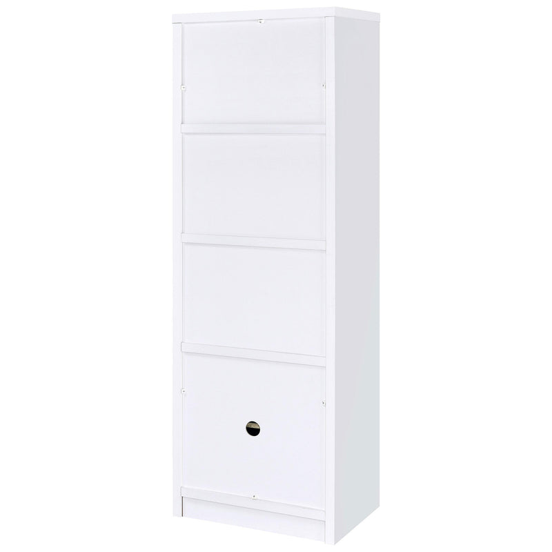 Laughlin 3-shelf Engineered Wood Media Tower