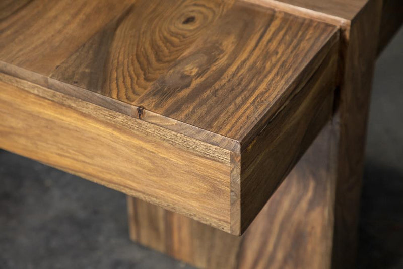 Samira Square Solid Wood Coffee Table