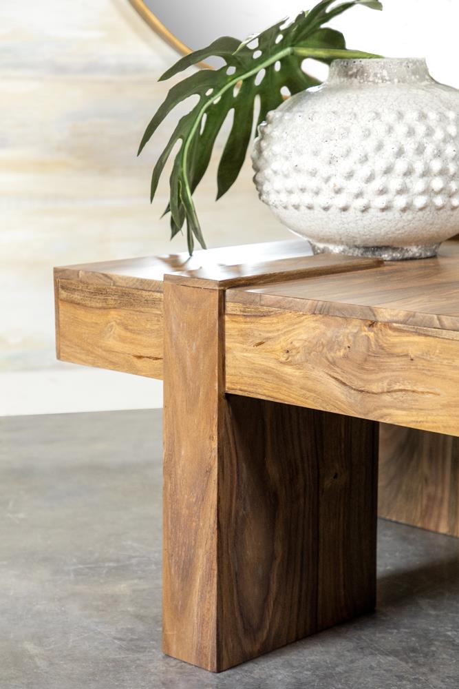 Samira Square Solid Wood Coffee Table