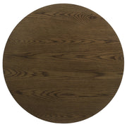 Kessler Round Sculptural Wood Coffee Table Brown - detail 5