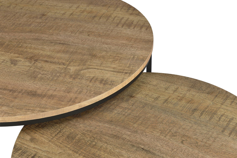 Lainey 2-piece Round Nesting Coffee Table