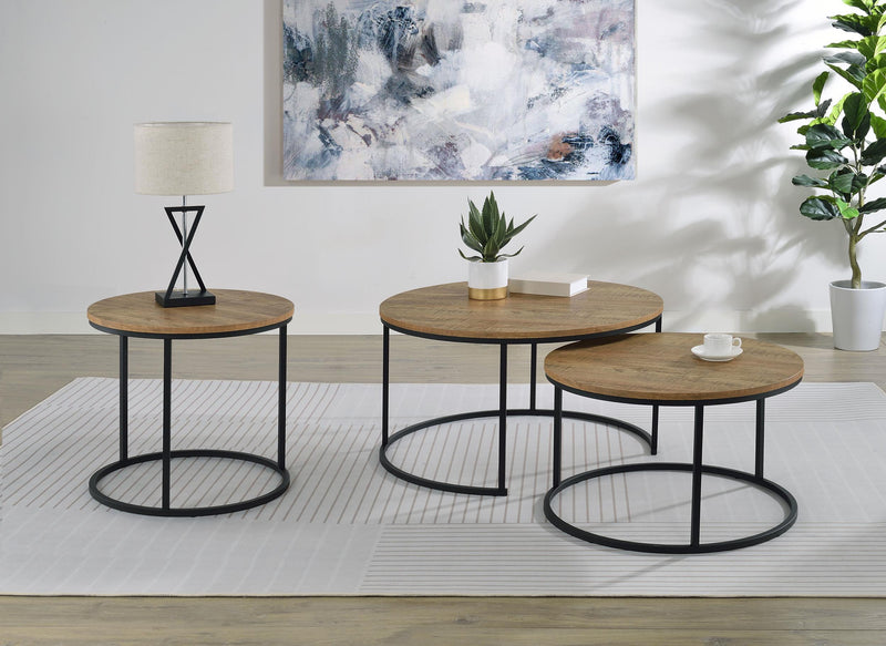 Lainey Round Occasional Side End Table