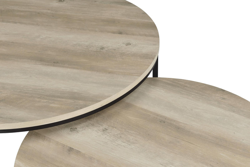 Lainey 2-piece Round Nesting Coffee Table