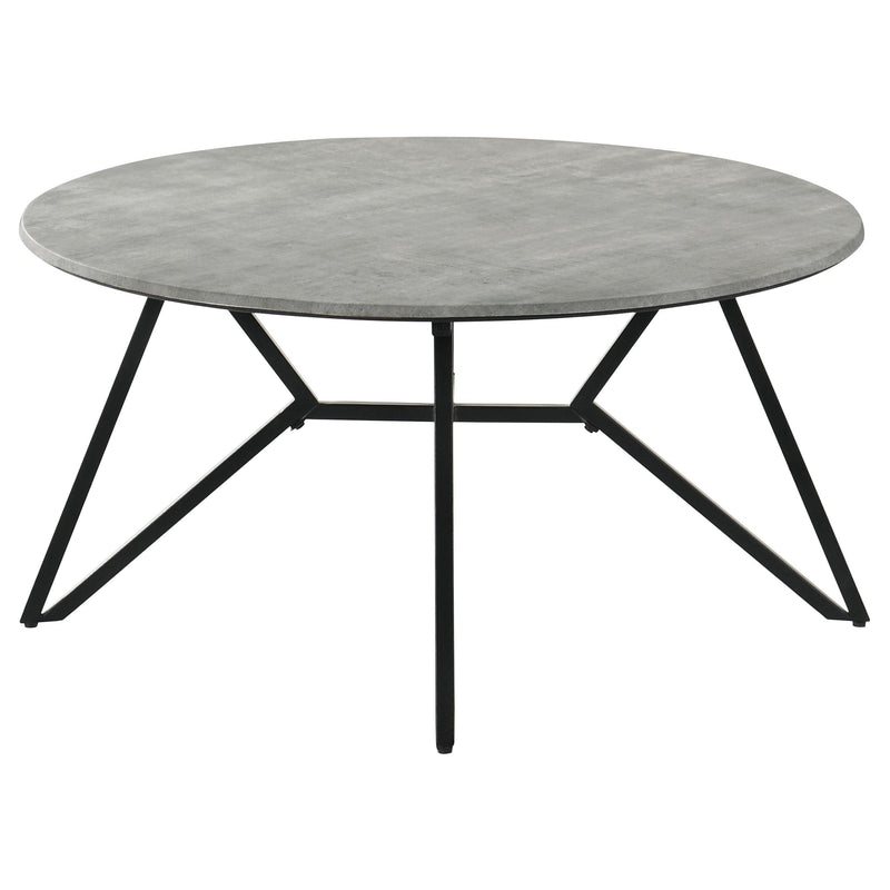 Hadi 2-piece Round SmartTop Coffee and End Table Set