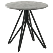 Hadi 3-piece Round SmartTop Coffee and End Table Set Cement - detail 3