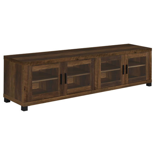 Sachin 4-door Engineered Wood 79-inch TV Stand Dark Pine - alternate view
