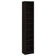 Eliam 71-inch 8-shelf Bookcase Cappuccino - alternate view
