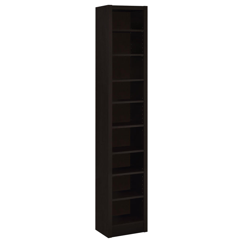 Eliam 71-inch 8-shelf Bookcase Cappuccino - alternate view