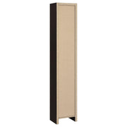Eliam 71-inch 8-shelf Bookcase Cappuccino - detail 5