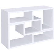 Velma Multipurpose TV Stand and Bookshelf White - detail 5