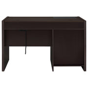 Halston 47-inch 2-drawer Office Desk with Cabinet Cappuccino - detail 6