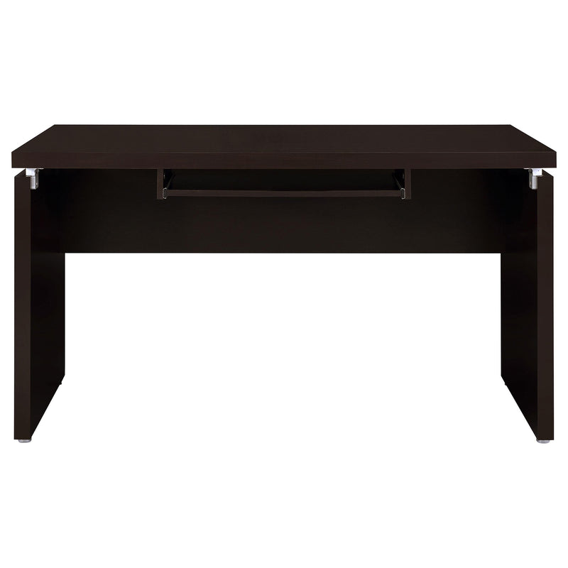 Skylar L-Shape Desk with Mobile File Cabinet Cappuccino - detail 4
