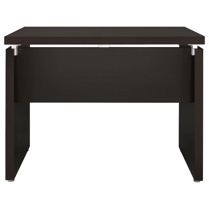 Skylar L-Shape Desk with Mobile File Cabinet Cappuccino - detail 6