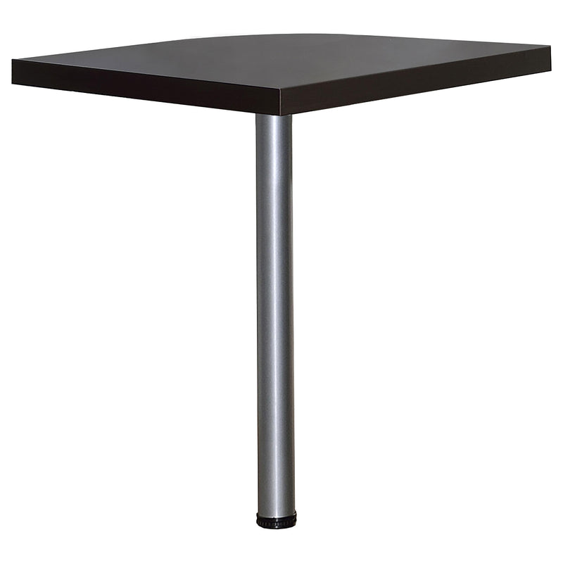 Skylar L-Shape Desk with Mobile File Cabinet Cappuccino - detail 7
