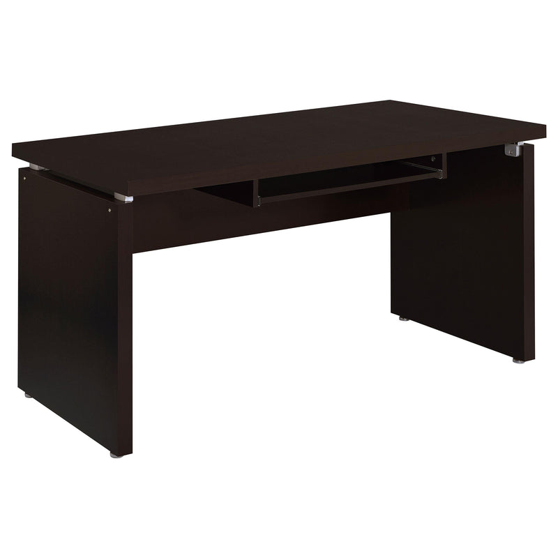 Skylar 83-inch L-Shaped Office Computer Desk Cappuccino - detail 3