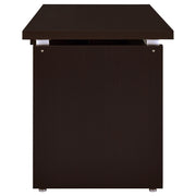 Skylar 83-inch L-Shaped Office Computer Desk Cappuccino - detail 6