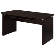 Skylar 55-inch Computer Desk with Keyboard Drawer Cappuccino - detail 5