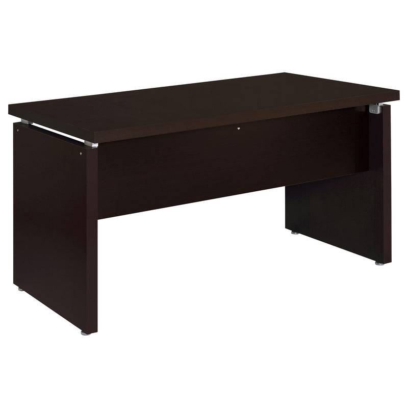 Skylar 55-inch Computer Desk with Keyboard Drawer Cappuccino - detail 7