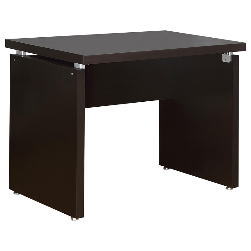 Skylar 39-inch Engineered Wood Writing Desk Cappuccino - alternate view