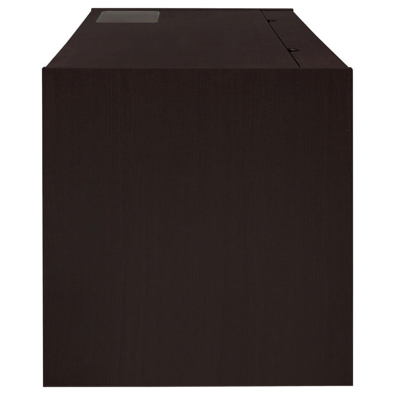 Halston 60-inch 3-drawer Office Computer Desk Cappuccino - detail 5