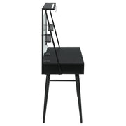 Jessie 47-inch Writing Desk with Whiteboard and USB Black - detail 5