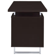 Lawtey 60-inch 2-drawer Office Computer Desk Cappuccino - detail 6