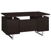 Lawtey 60-inch 2-drawer Office Computer Desk Cappuccino - detail 7