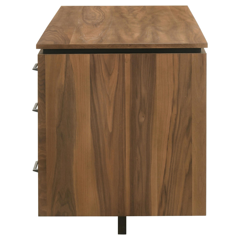 Berhalter 6-Drawer Double Pedestal File Computer Desk - detail 7