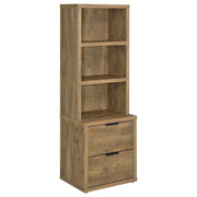 Westpark 3-piece Wall Unit Bookcase Set with USB Mango - detail 3