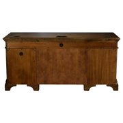 Hartshill 66-inch 5-drawer Credenza Office Desk Burnish Oak - detail 7