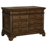 Hartshill 5-drawer Home Office File Cabinet Burnished Oak - alternate view