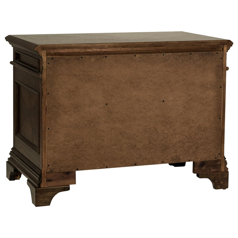 Hartshill 5-drawer Home Office File Cabinet Burnished Oak - detail 6