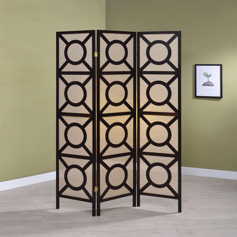 Vulcan 3 Panel Room Divider Folding Shoji Screen