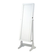 Yvonne Cheval Mirror with Jewelry Storage Dove Grey - detail 3