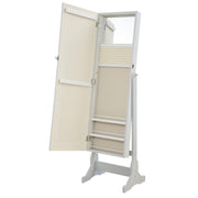 Yvonne Cheval Mirror with Jewelry Storage Dove Grey - detail 4