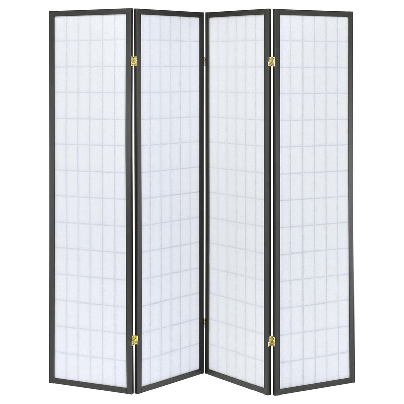 Roberto 4-Panel Room Divider Folding Shoji Screen