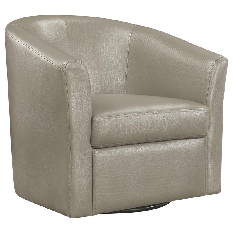 Turner Upholstered Barrel Back Swivel Chair