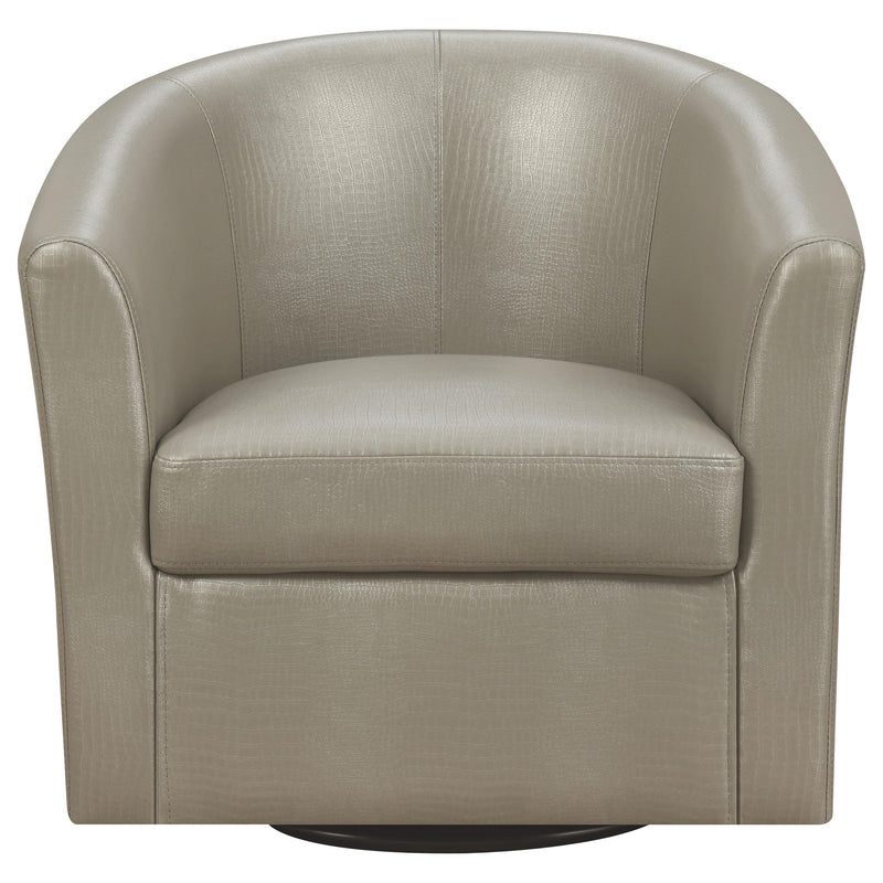 Turner Upholstered Barrel Back Swivel Chair