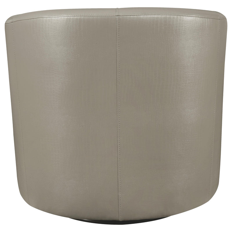 Turner Upholstered Barrel Back Swivel Chair