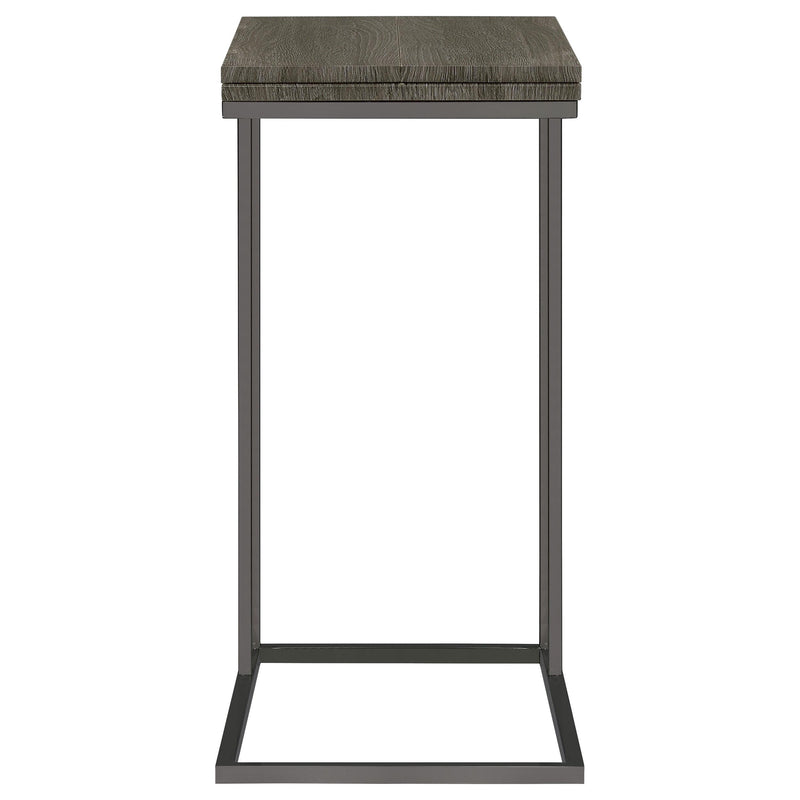 Pedro Expandable C-Shaped Sofa Side Table