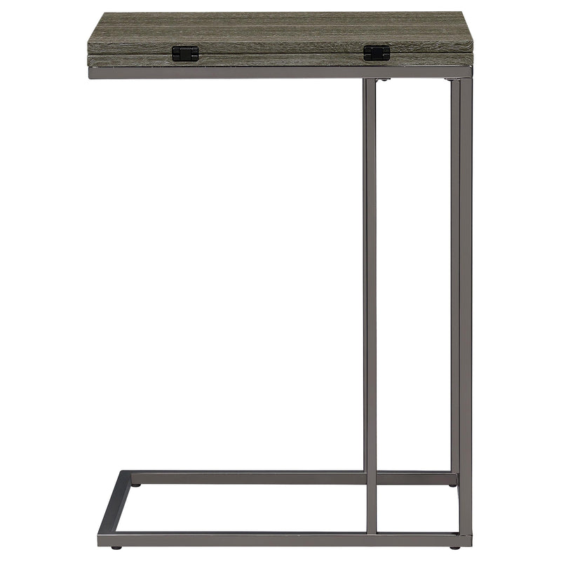 Pedro Expandable C-Shaped Sofa Side Table