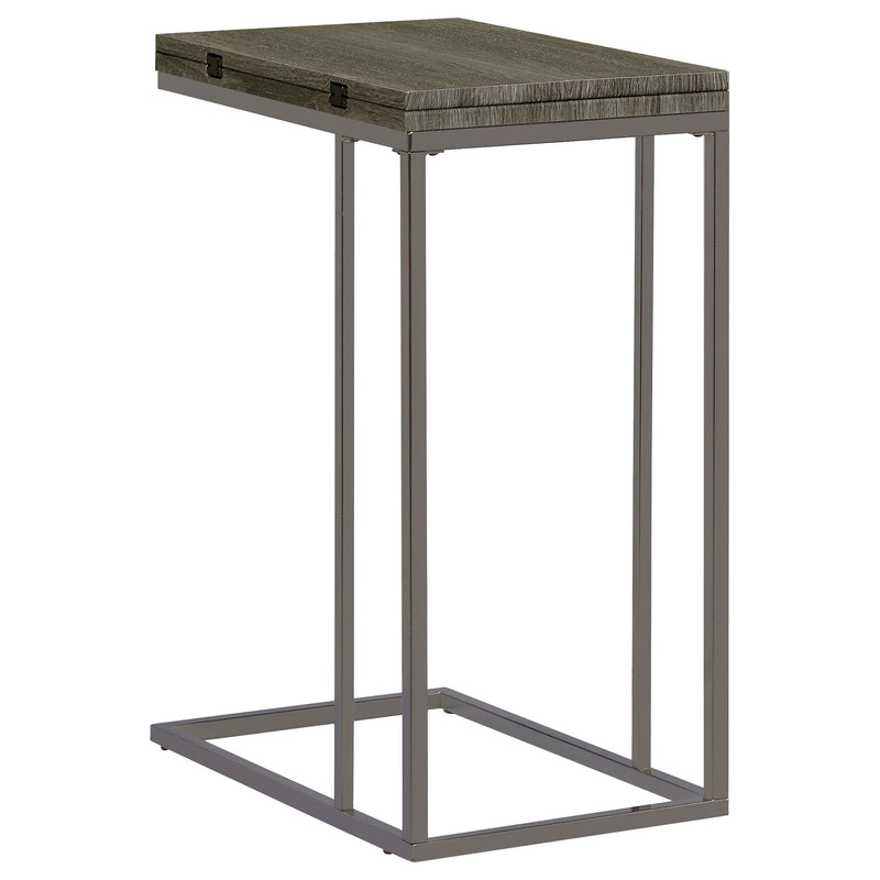 Pedro Expandable C-Shaped Sofa Side Table