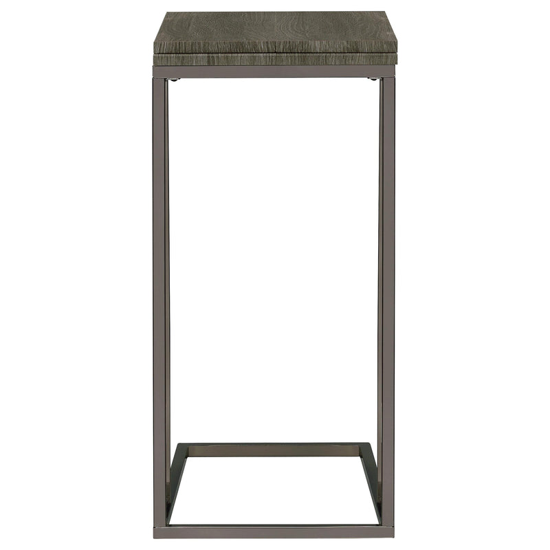 Pedro Expandable C-Shaped Sofa Side Table
