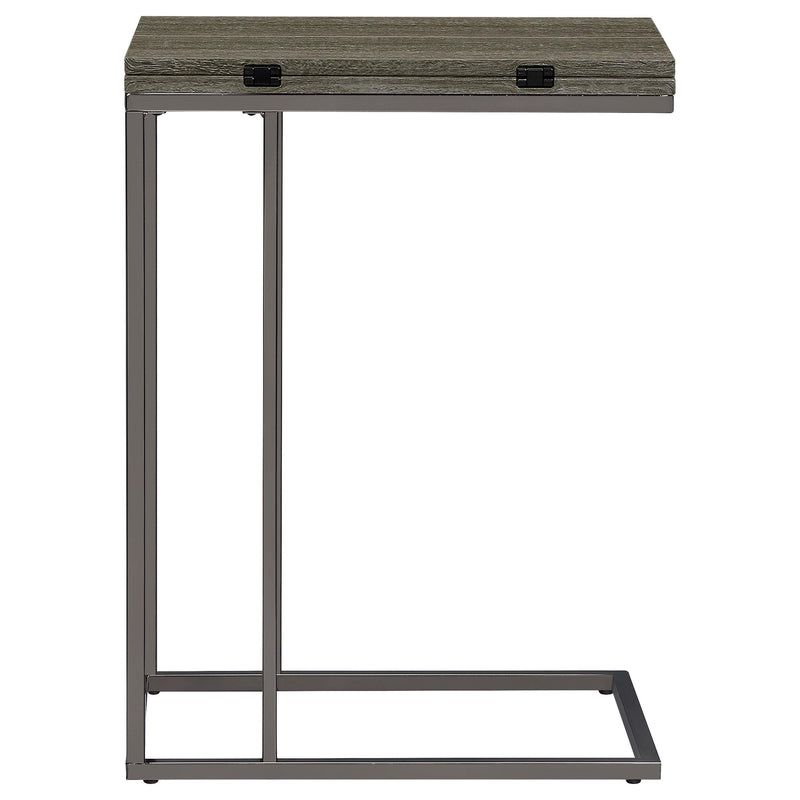 Pedro Expandable C-Shaped Sofa Side Table