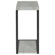 Beck Engineered Wood C-Shape Sofa Side Table Cement - detail 5