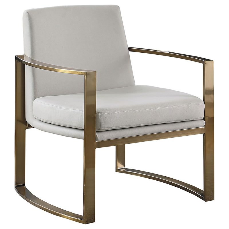Cory Upholstered Arched Arm Accent Chair