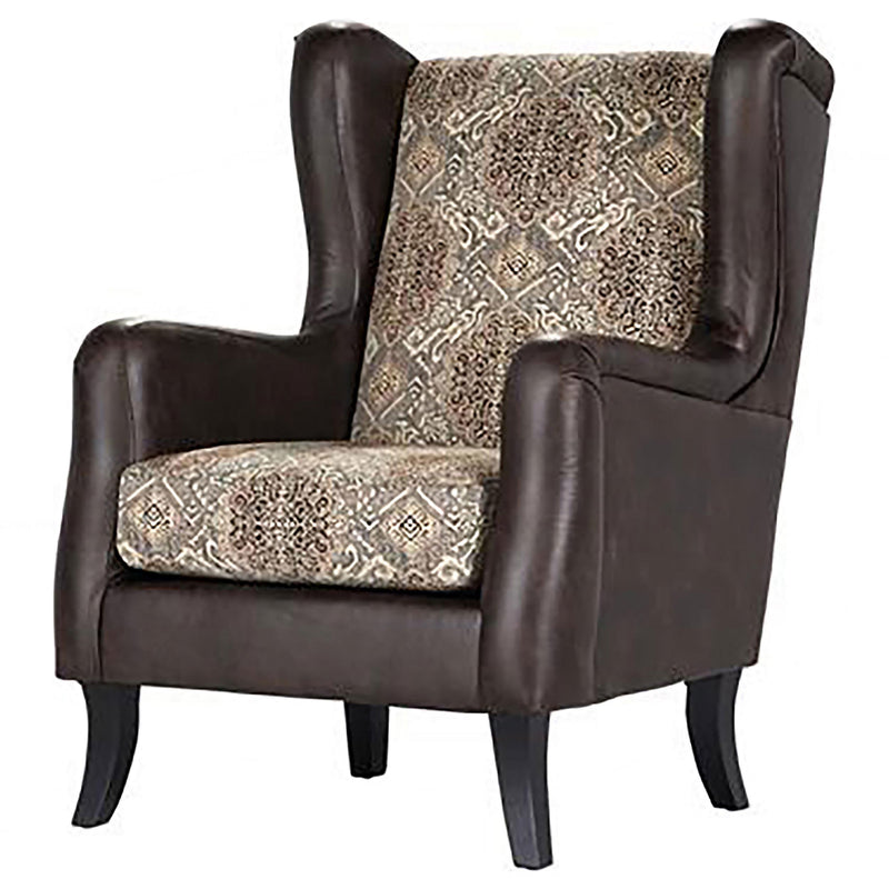 Elmbrook Upholstered Wingback Accent Club Chair
