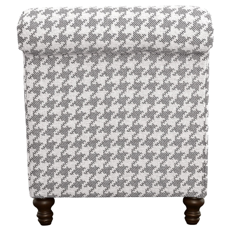 Glenn Upholstered English Arm Accent Chair